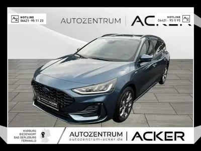 Neu Ford Focus ST-Line X 155 PS (114 kW) 2025 Chroma blue Kombi