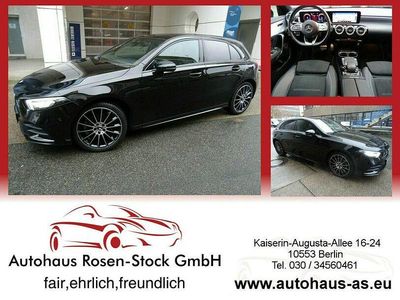 Gebraucht Mercedes A250 AMG line 160 PS (117 kW) 2021 Nachtschwarz (metallic) Limousine