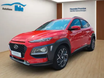 Gebraucht Hyundai Kona Premium 105 PS (77 kW) 2019 Orange SUV