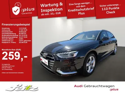 Gebraucht Audi A4 Advanced Plus 204 PS (150 kW) 2024 Mythosschwarz metallic Kombi