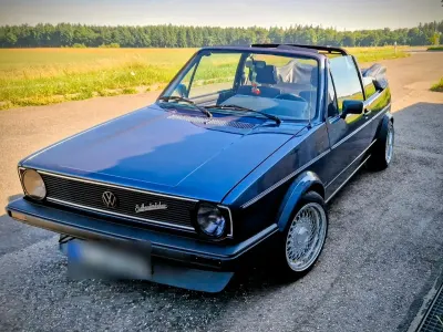 Gebraucht VW Golf Cabriolet 98 PS (72 kW) 1987 Blau Cabrio