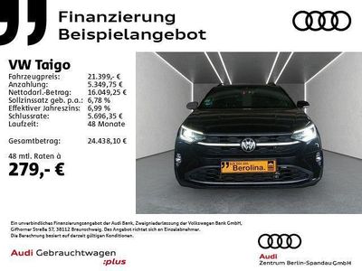 Gebraucht VW Taigo R 150 PS (110 kW) 2023 Schwarz SUV