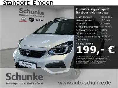 Gebraucht Honda Jazz Advance 122 PS (89 kW) 2025 Weiss Kleinwagen