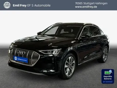 Gebraucht Audi e-tron Sportback Advanced 300 kW (408 PS) 2023 Mythosschwarz metallic SUV