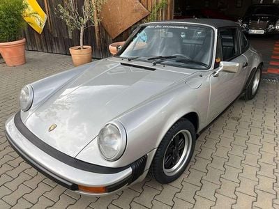 Gebraucht Porsche 911 Carrera Targa 209 PS (153 kW) 1974 Silbermetallic Cabrio