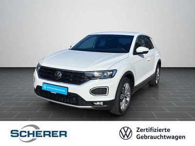 Gebraucht VW T-Roc Sportline 150 PS (110 kW) 2022 Pure white (metallic) SUV