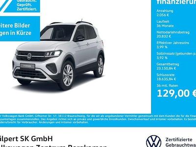 Silber Gebraucht 2025 VW T-Cross Goal SUV | 22.888 € (Guter Preis)