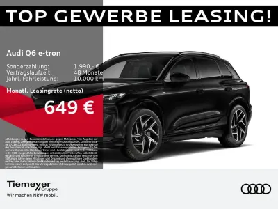 Gebraucht Audi Q6 e-tron S-Line 225 kW (306 PS) 2026 Schwarz SUV