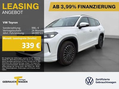 Gebraucht VW Tayron Life 193 PS (141 kW) 2025 Weiß SUV