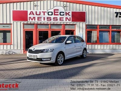 Usata Skoda Rapid Drive 105 CV (77 kW) 2014 Bianco Utilitaria