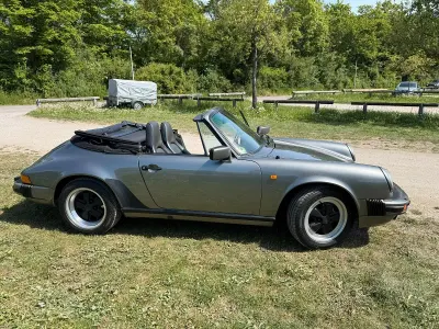 Gebraucht Porsche 911 245 PS (180 kW) 1988 Grau Cabrio