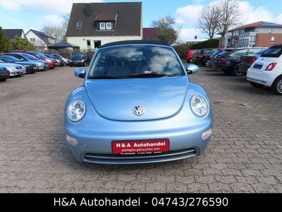 Usata VW New Beetle Cabriolet Highline 102 CV (75 kW) 2005 Blu Cabrio