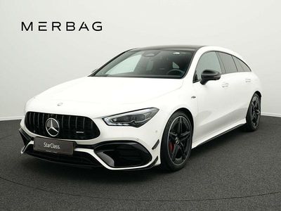 Gebraucht Mercedes CLA45 AMG Shooting Brake AMG 421 PS (309 kW) 2024 Weiß Kombi