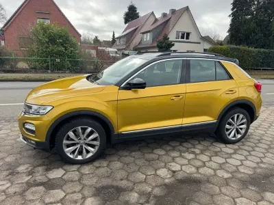 Gebraucht VW T-Roc Style 150 PS (110 kW) 2018 Gelb SUV