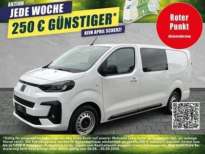 Neu Fiat Scudo 177 PS (130 kW) 2025 Gelato weiß Van