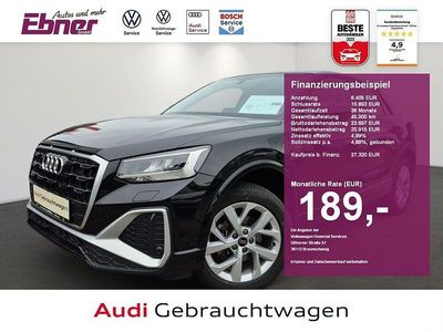 Mythosschwarz metallic Gebraucht 2023 Audi Q2 S-Line SUV | 27.320 € (Guter Preis)