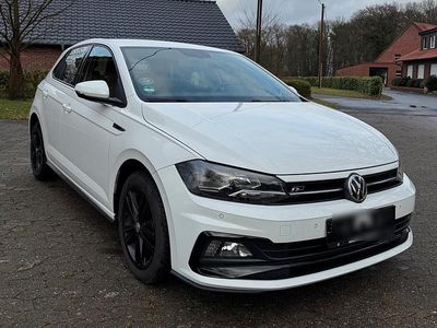 Gebraucht VW Polo R-line 95 PS (69 kW) 2019 Weiß Kleinwagen