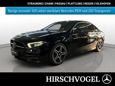 Gebraucht Mercedes A200 AMG line 150 PS (110 kW) 2022 Unilack nachtschwarz Limousine