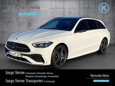 Gebraucht Mercedes C220 AMG 200 PS (147 kW) 2025 Unilack polarweiß Kombi