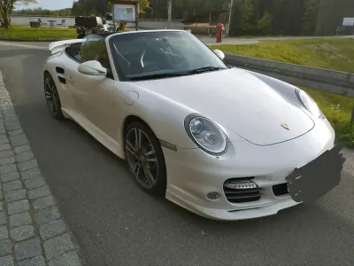 Gebraucht Porsche 911 Turbo S Cabriolet 530 PS (389 kW) 2010 Weiß Cabrio