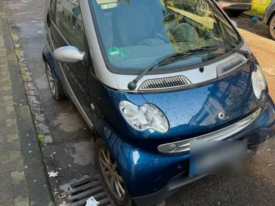 Używany Smart ForTwo Coupé 40 KM (29 kW) 2007 Niebieski Coupe