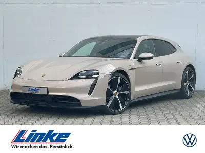 Gebraucht Porsche Taycan Sport Turismo Sport Turismo 350 kW (476 PS) 2023 Beige Kombi