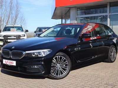 Gebraucht BMW 520 Sport Line 190 PS (139 kW) 2018 Schwarz ii Kombi