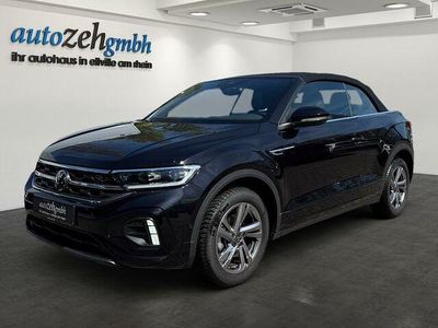 Gebraucht VW T-Roc Cabriolet R-line 150 PS (110 kW) 2024 Black metallic Cabrio