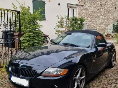 Brugt BMW Z4 Basis 231 HK (169 kW) 2004 Sort Cabriolet