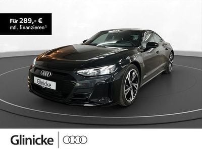 Mythosschwarz metallic Gebraucht 2023 Audi e-tron GT quattro Sport Limousine | 54.480 € (Superpreis)