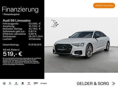 Gebraucht Audi S6 Sport 344 PS (253 kW) 2024 Gletscherweiß metallic Limousine