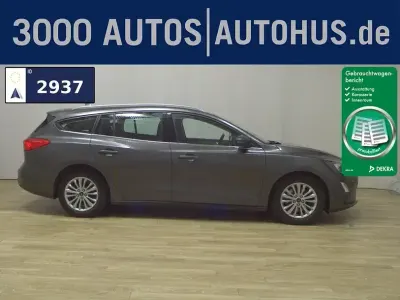 Gebraucht Ford Focus Titanium 120 PS (88 kW) 2020 Magnetic grau metallic Kombi