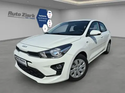 Gebraucht Kia Rio Edition 7 84 PS (61 kW) 2022 Ud) schneeweiss (weiss Limousine