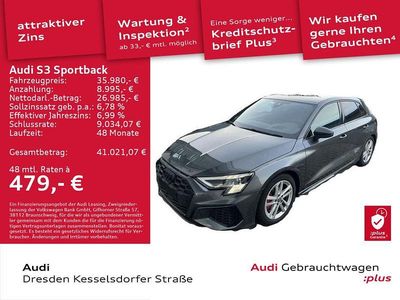 Gebraucht Audi S3 Sport 310 PS (228 kW) 2021 Grau Limousine