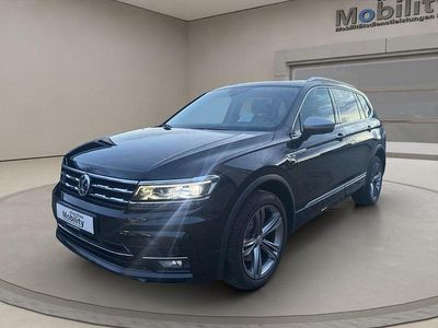 Gebraucht VW Tiguan Allspace Highline 200 PS (147 kW) 2021 Deep black perleffekt SUV