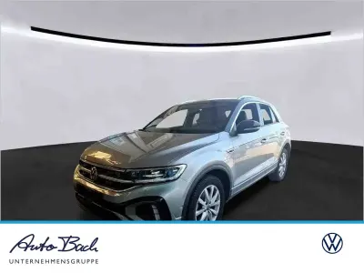 Gebraucht VW T-Roc R-line 116 PS (85 kW) 2022 Pyrit silber metallic/deep black perleffekt SUV