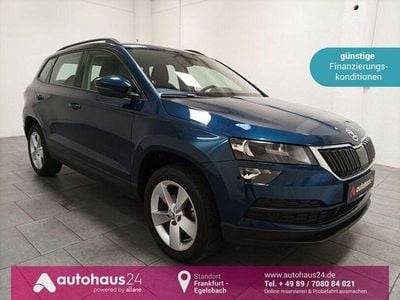 Gebraucht Skoda Karoq Ambition 110 PS (80 kW) 2021 Blau SUV