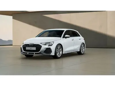 Gebraucht Audi A3 S-Line 150 PS (110 kW) 2025 Gletscherweiß metallic Limousine