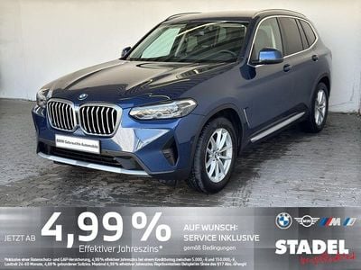 Gebraucht BMW X3 Sport Line 184 PS (135 kW) 2022 Phytonicblau metallic SUV