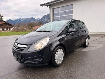 Gebraucht Opel Corsa Edition 87 PS (63 kW) 2010 Schwarz Kleinwagen