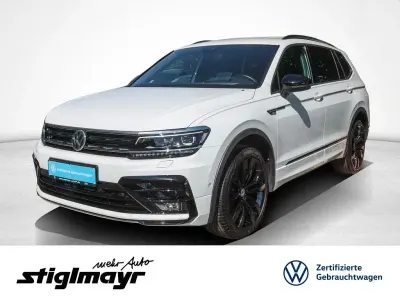Gebraucht VW Tiguan Allspace Highline 239 PS (175 kW) 2020 Pure white SUV