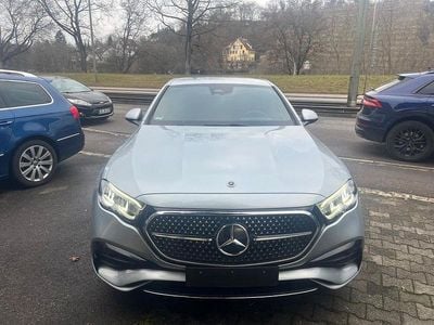 Gebraucht Mercedes E220 AMG line 197 PS (144 kW) 2024 Silber Limousine