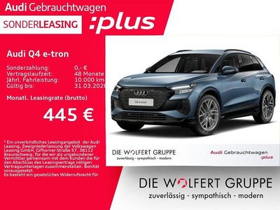 Gebraucht Audi Q4 e-tron Ambiente 210 kW (286 PS) 2025 Geysirblau metallic SUV
