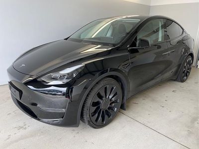 [pbsb] solid black Gebraucht 2022 Tesla Model Y Performance SUV | 44.900 € (Teuer)