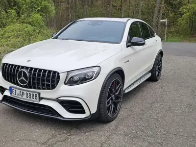 Gebraucht Mercedes GLC63 AMG AMG 510 PS (375 kW) 2018 Weiß SUV
