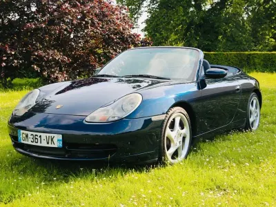 Gebraucht Porsche 911 Carrera Cabriolet 300 PS (220 kW) 1999 Blau Cabrio