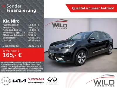 Gebraucht Kia Niro Spirit 141 PS (103 kW) 2019 (abp) auroraschwarz met. SUV