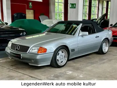 Gebraucht Mercedes SL500 AMG 326 PS (239 kW) 1992 Silber Cabrio