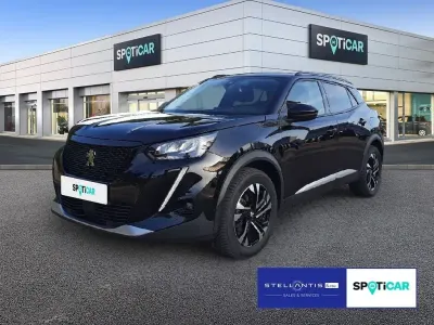 Gebraucht Peugeot e-2008 Allure 100 kW (136 PS) 2022 Schwarz SUV