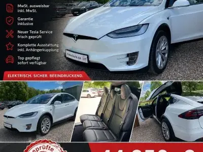 Gebraucht Tesla Model X Long Range RWD 384 kW (523 PS) 2020 Weiß SUV
